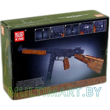 Конструктор Mould King 14022 Пистолет-пулемет Томпсона картинка 6
